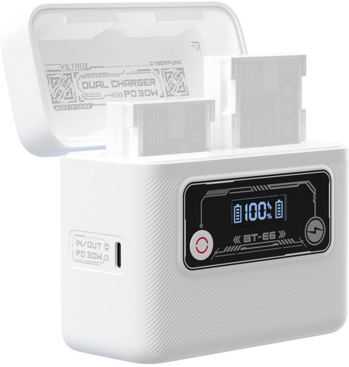 Solidchoice - Acculader voor BT-E6 Camera