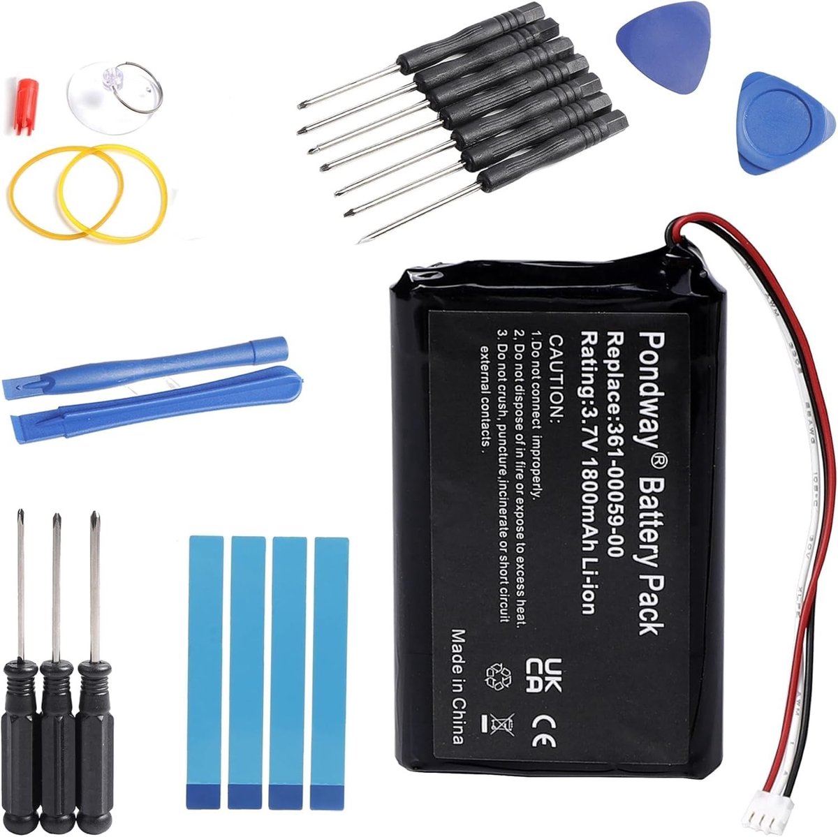 Solidchoice - Vervangende GPS Batterij voor Garmin ZUMO Navigatiesystemen