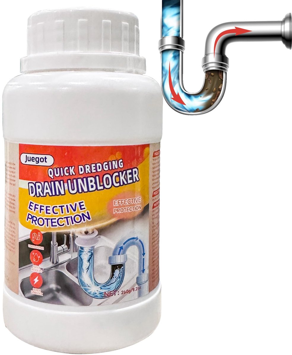 Solidchoice - Afvoerreiniger voor Douche, Keuken en Toilet