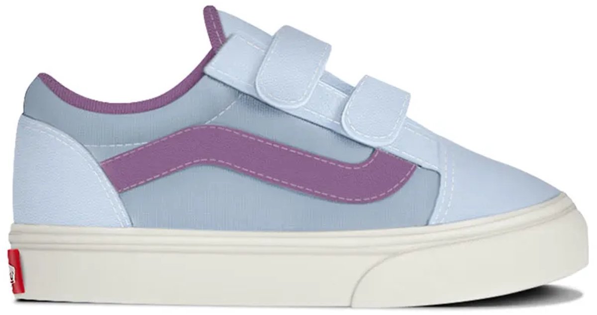 Vans Old Skool V Schoenen Blauw EU 19 Kinderen