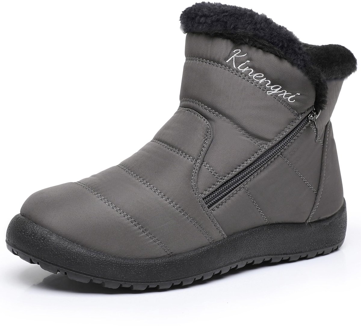 Solidchoice - Dames Winterlaarzen met Warm Fleece Voering
