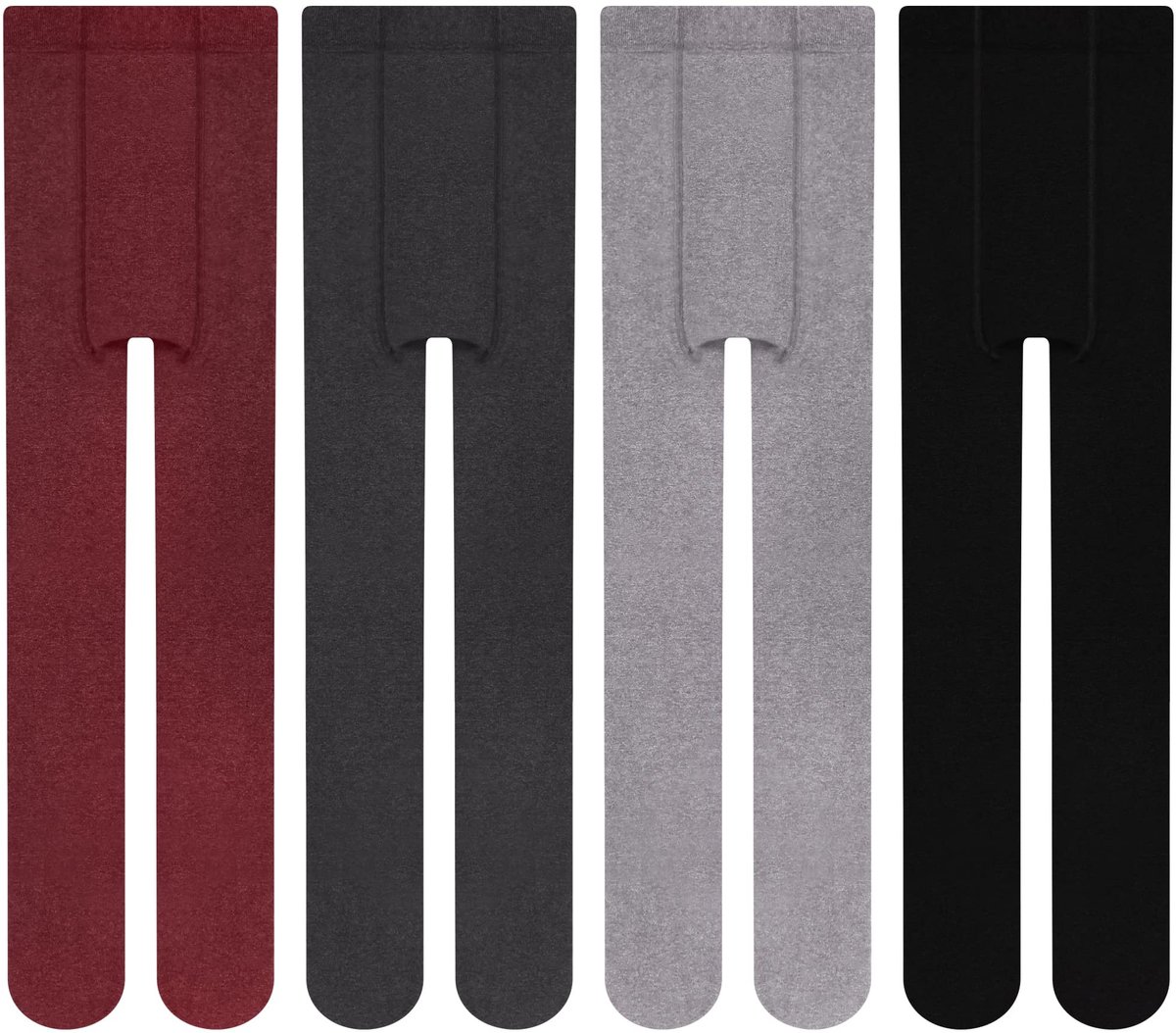 Solidchoice - Dikke Thermoleggings voor Meisjes - 4 Paar
