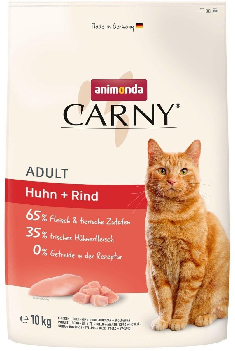 Solidchoice - Droogvoer voor Volwassen Katten met Kip en Rundvlees, 10 kg
