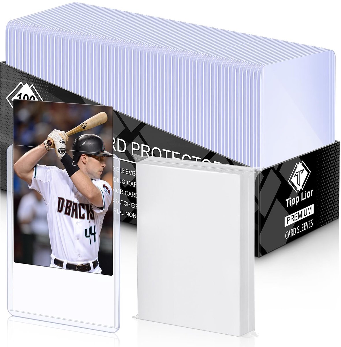 Solidchoice - 100 Stuks Hard Plastic Kaartbeschermers