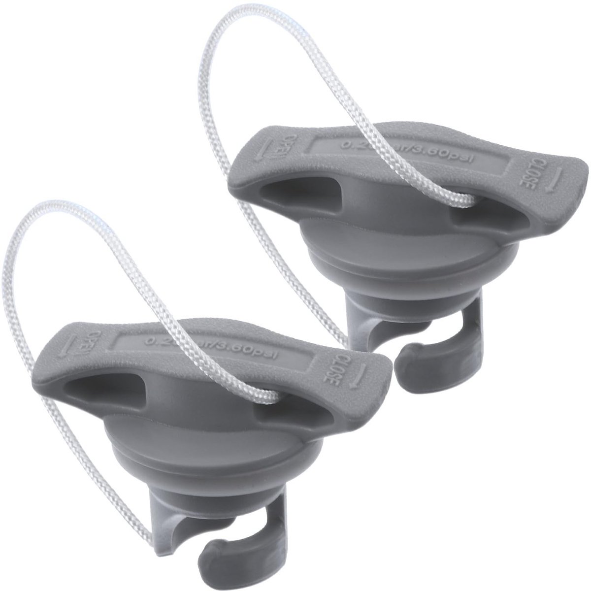 Solidchoice - 2 Stuks Luchtkleppen voor Opblaasbare Boten en Rafts