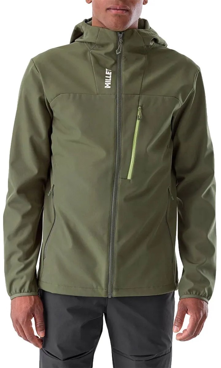 Millet Seneca Shield Softshelljack Groen S Man