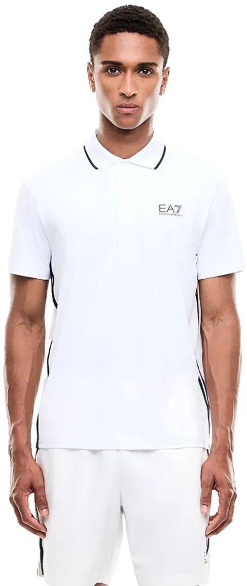 Ea7 Emporio Armani 7m002488_af13689 Korte Mouw Poloshirt Wit L Man