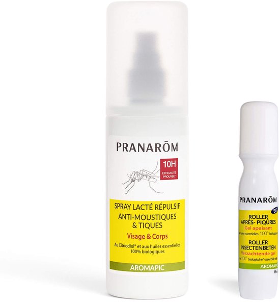 Pranarom Aromapic Melk Spray + Roller 100+15 Set