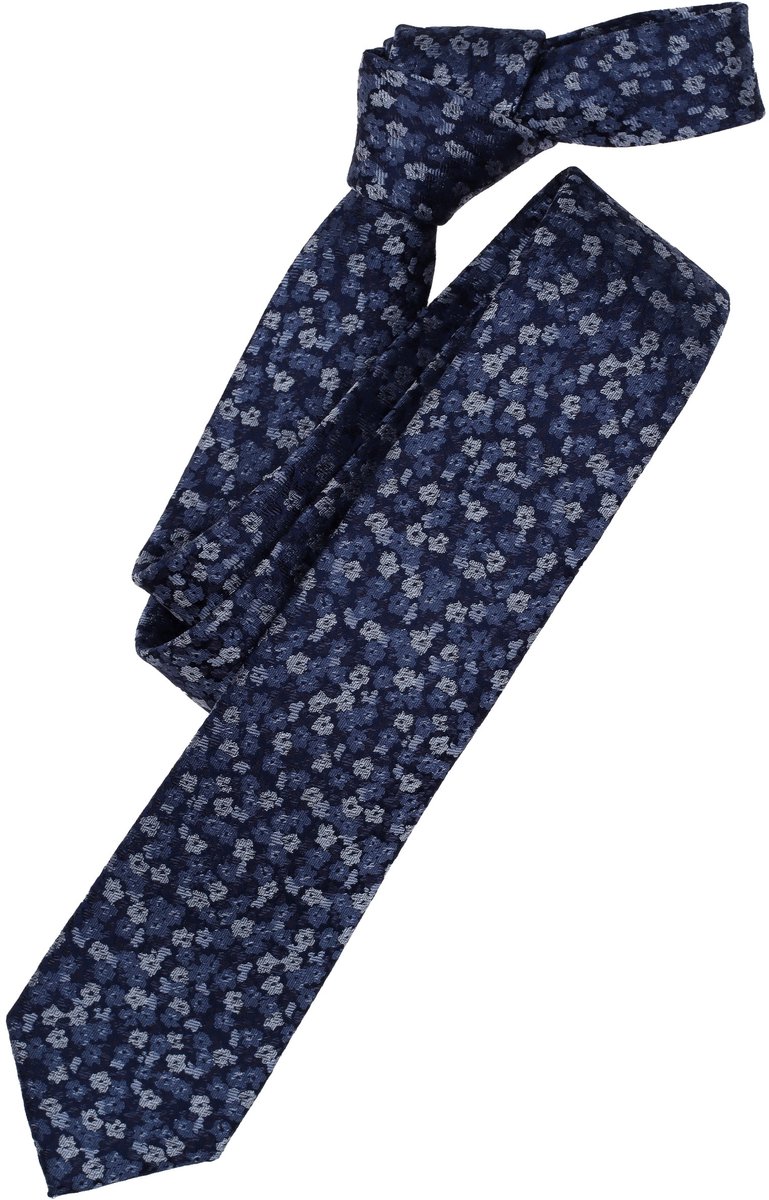 VENTI stropdas - donkerblauw - lichtblauw - blauw dessin