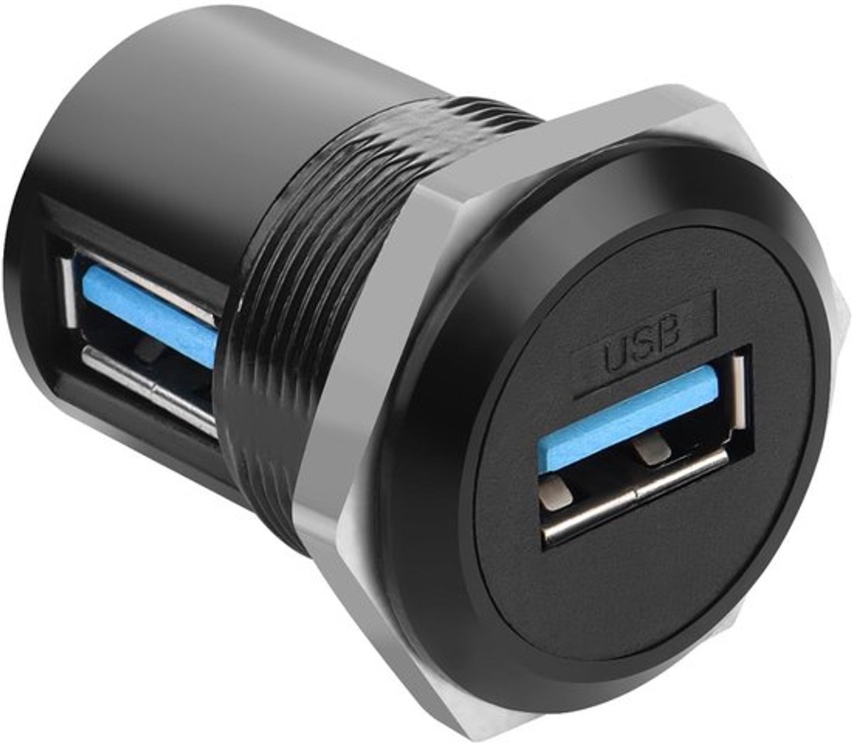 90° Hoek USB 3.0 Adapter voor Paneelmontage