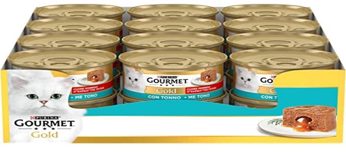 Solidchoice - Zachte Mousse voor Volwassen Katten met Tonijn (24 x 85 g)