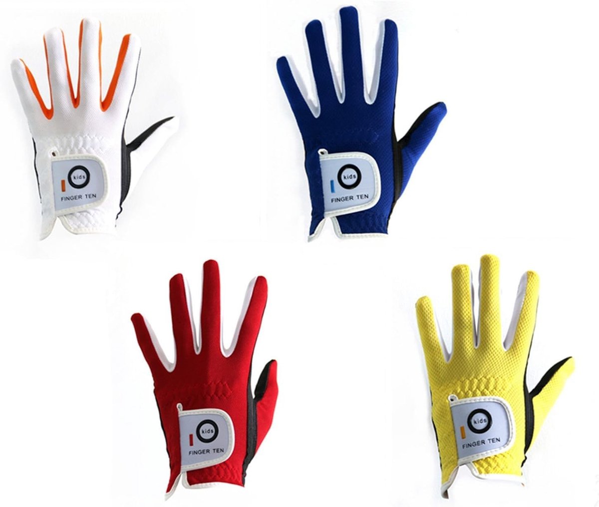Solidchoice - Golfhandschoenen voor Kinderen 2-Pack Ademend en Lichtgewicht