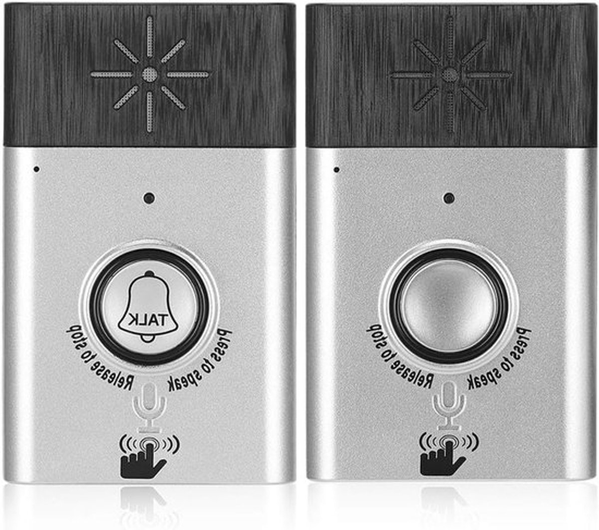 Draadloze Intercom met Duidelijke Geluidskwaliteit voor Kantoor en Thuisgebruik, Mobiele Deurbel en Communicatiesysteem