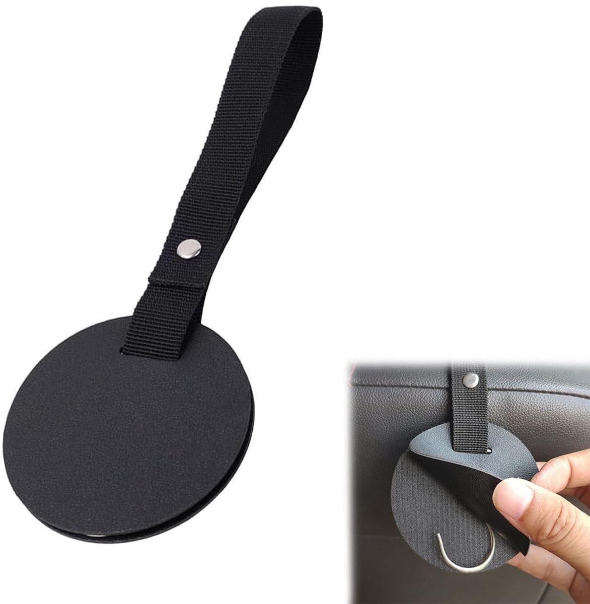 Solidchoice - Discrete Autohaken voor Boodschappentassen
