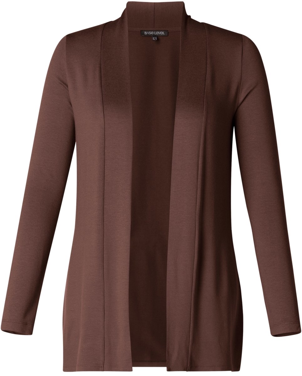 BASE LEVEL Yayla Vest - Brown - maat 46