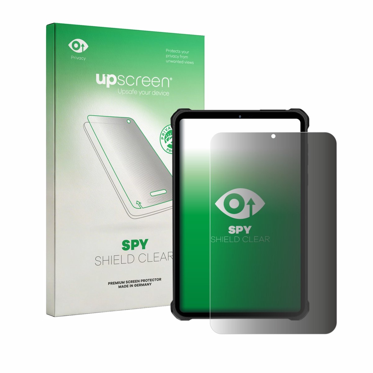 upscreen - privacy screenprotector voor Oukitel RT11 - Folie Beschermfolie Blauwlichtfilter