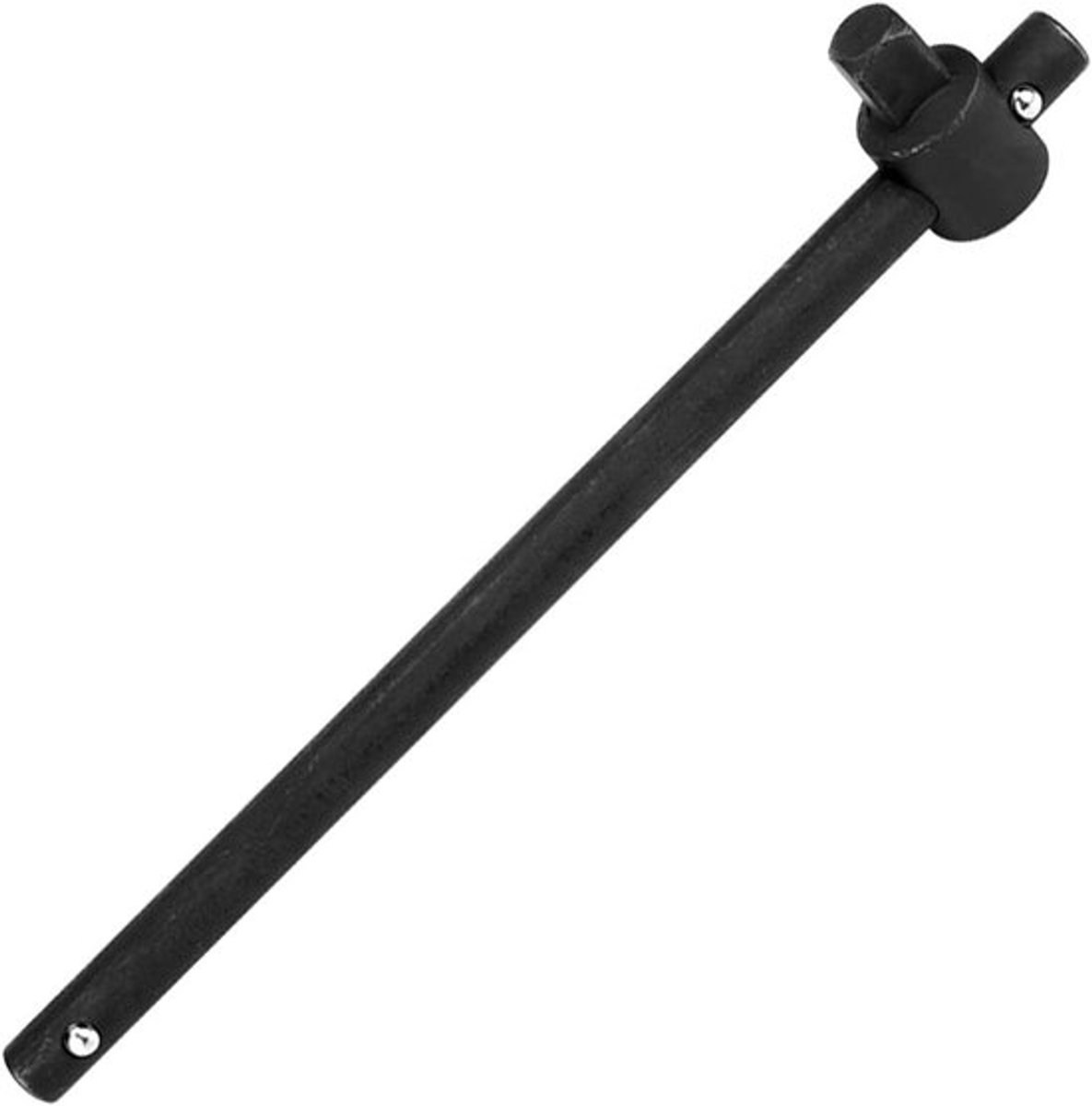 Verschuifbare T-handgreep Dopsleutelbreker van zwaar staal - Compact en ergonomisch ontwerp met topsterkte.