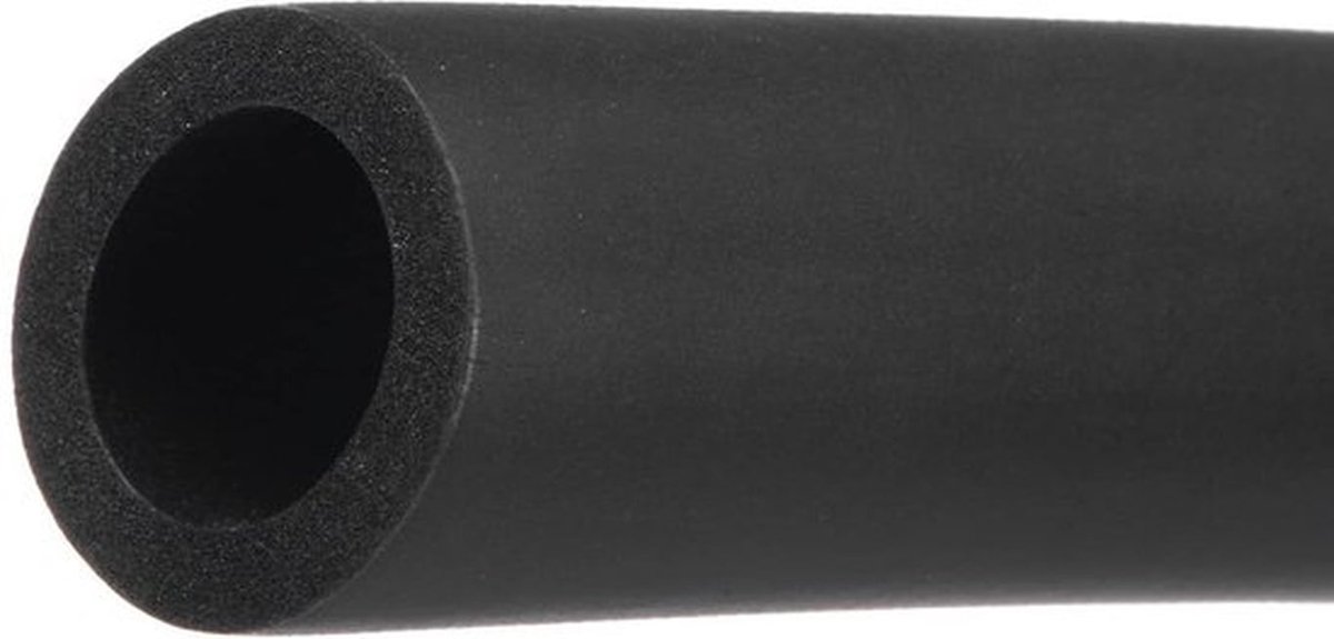 Pijpisolatie - Warmtebehoud - Schuim - Sanitair - 3 ft - Zwart - Handgrepen - Isolatieslang