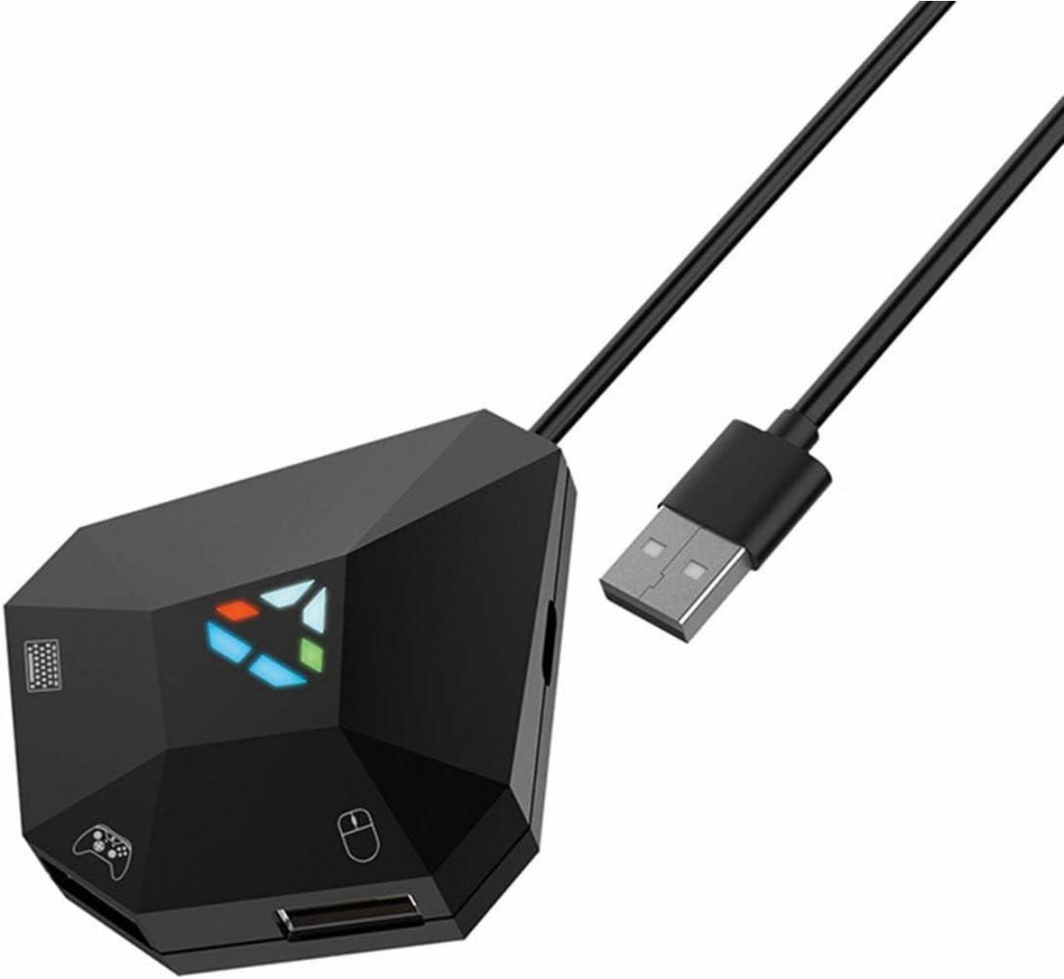 SSTRWGOOD Adapter geschikt voor Xbox 360 en Mobiele Telefoons - Gaming Tastatuur Muis Converter - Geschikt voor Nintendo Switch PS4 PS3 Xbox One Xbox 360 - Geschikt voor Meeste Toetsenborden en Muizen - ABS Materiaal - Plug-and-Play
