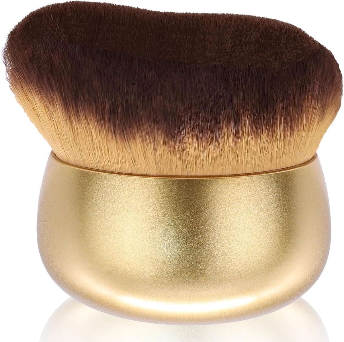 Extra Large Makeup Brush for Self-Tanner, Leg Makeup and Bronzer, 75 mm Wide Kabuki Brush for Even and Beautiful Use - ShopVlot