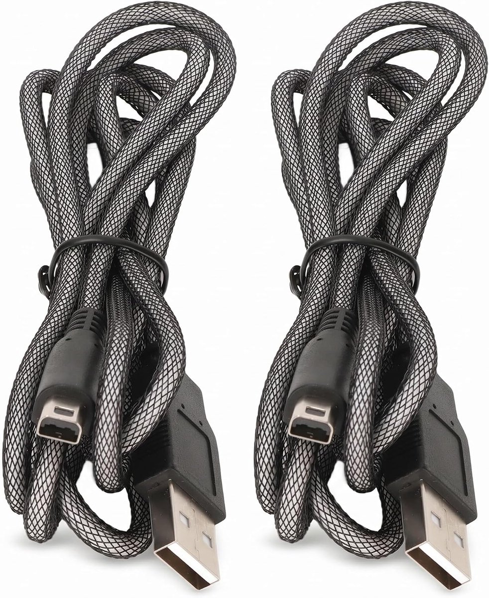 USB Oplaadkabel 3DS 5ft - Duurzaam - Geschikt voor 2DS, 3DS, XL en NDSI - Ideaal voor onderweg - ShopVlot