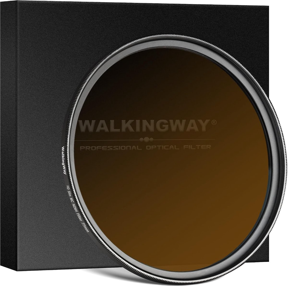 Walking Way Lensfilter ND64, 49 mm, vaste neutrale dichtheidsfilter met 6 niveaus met 28-laagse nano-coating voor - ShopVlot