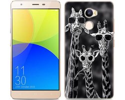 Silicone Case Protective Case for Elephone C1 Case Cover Flip Case Pouch Cover,Elephone C1,Giraffe - ShopVlot