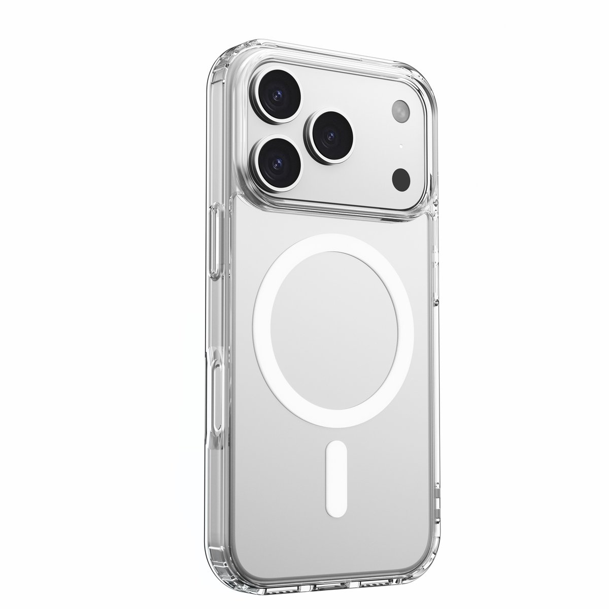 Swissten Hoesje - Geschikt voor iPhone 17/18 Pro- Geschikt voor Magsafe - Siliconen - Transparant