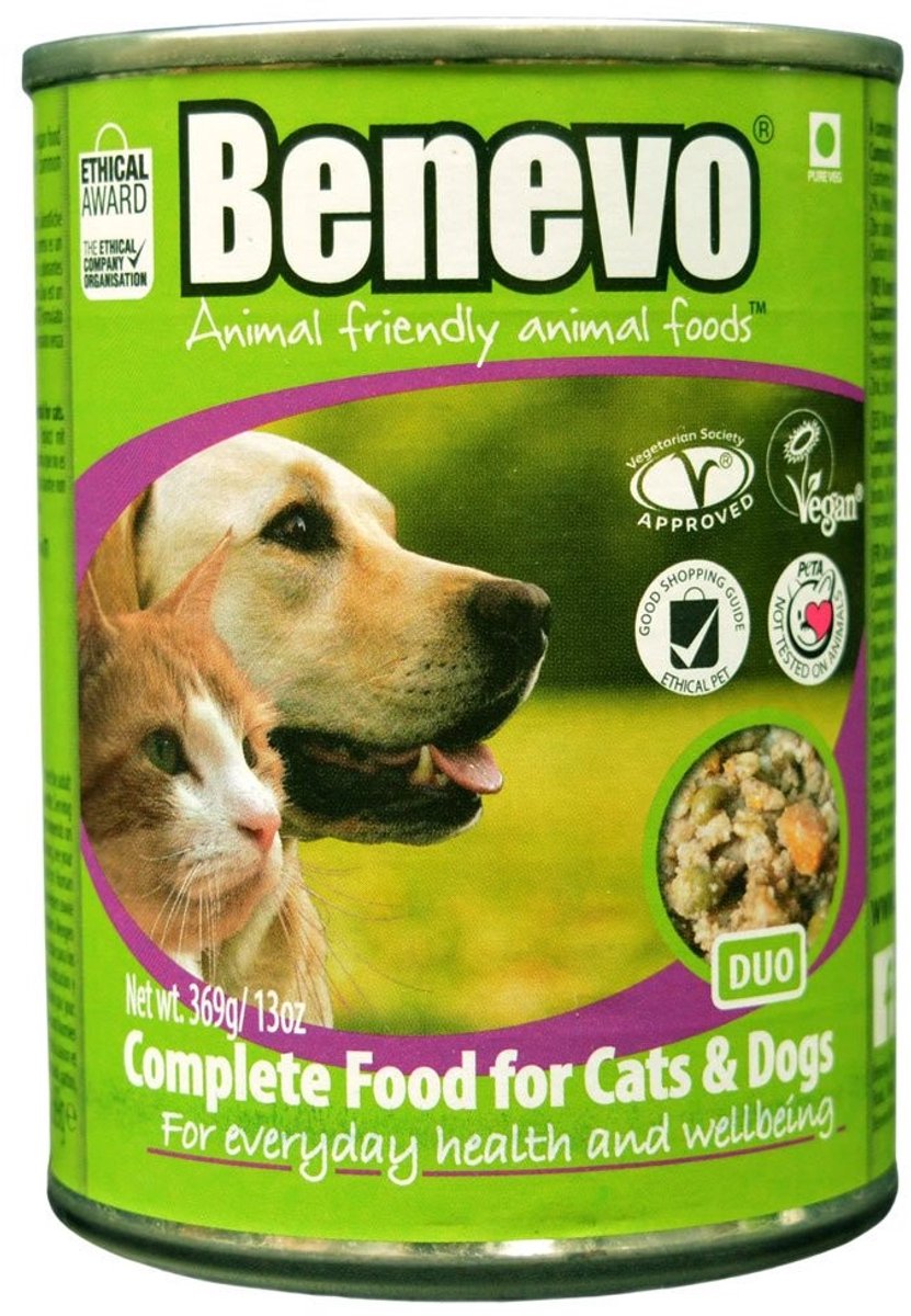 Solidchoice - Veganistisch Vochtvoer voor Honden - 6 x 369 g