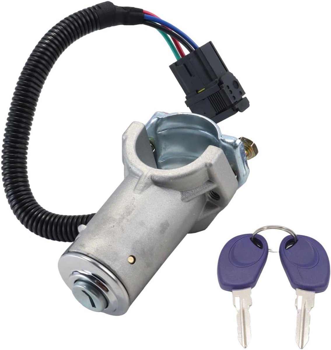 Contactslot cilinder met 2 sleutels - aluminiumlegering - hoge betrouwbaarheid - soepelere start voor Daily 2006-2012 - ShopVlot