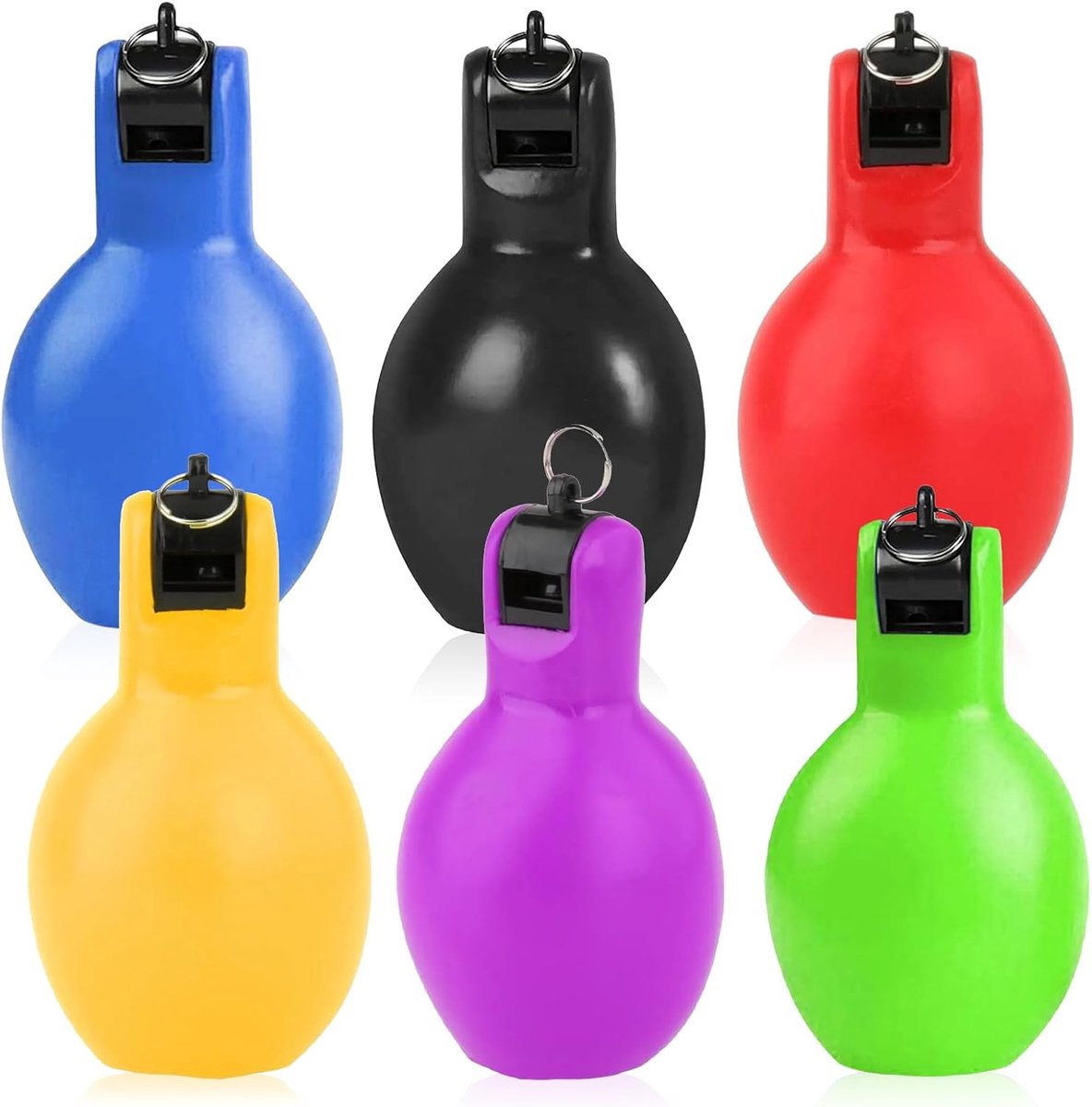 Hand Whistle, Sports Lessons, 6 Pcs Referee Whistle, Emergency Vibrator Whistle, Best Sports Whistle for Referees - ShopVlot