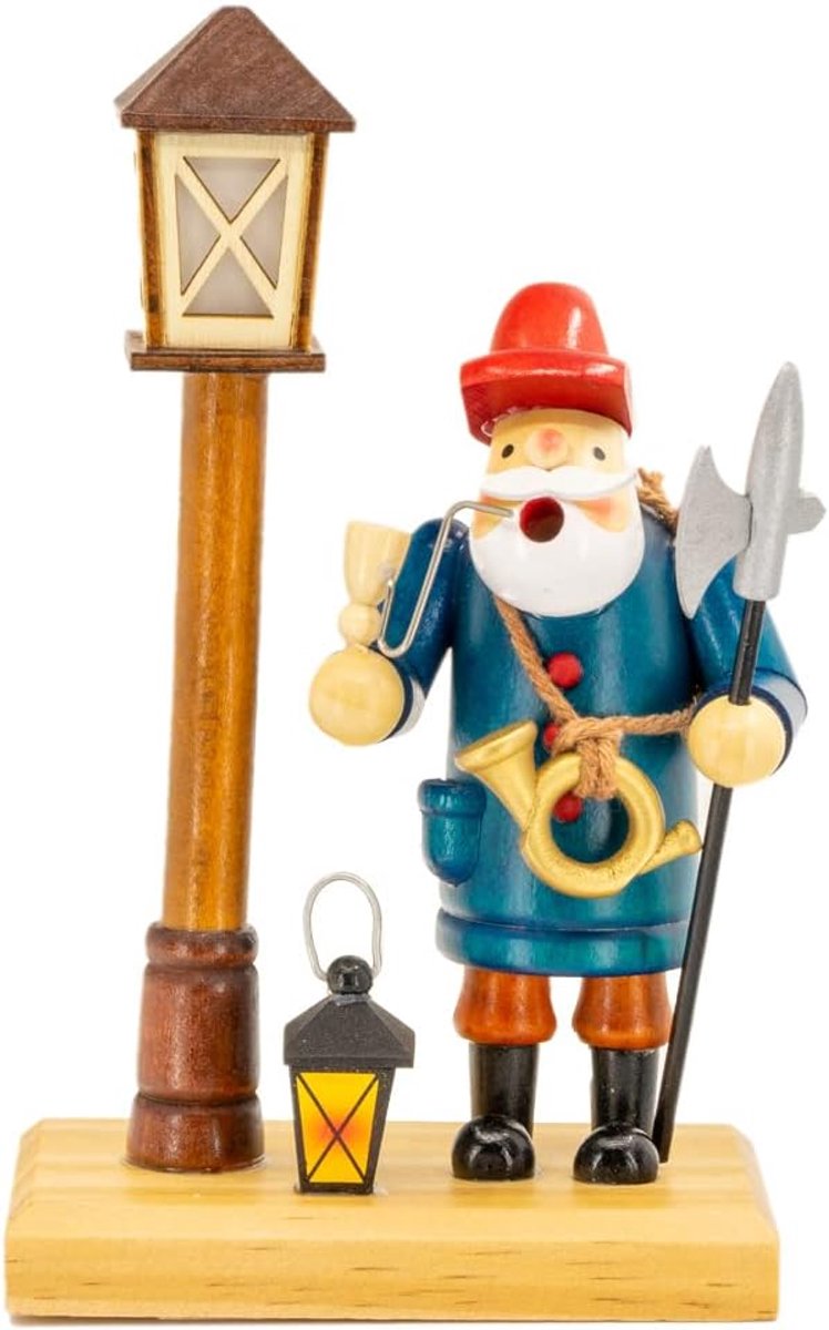 Kaladia - Smokeman/smoke figure made of wood - motif: Night guard - for incense candles size M - ShopVlot