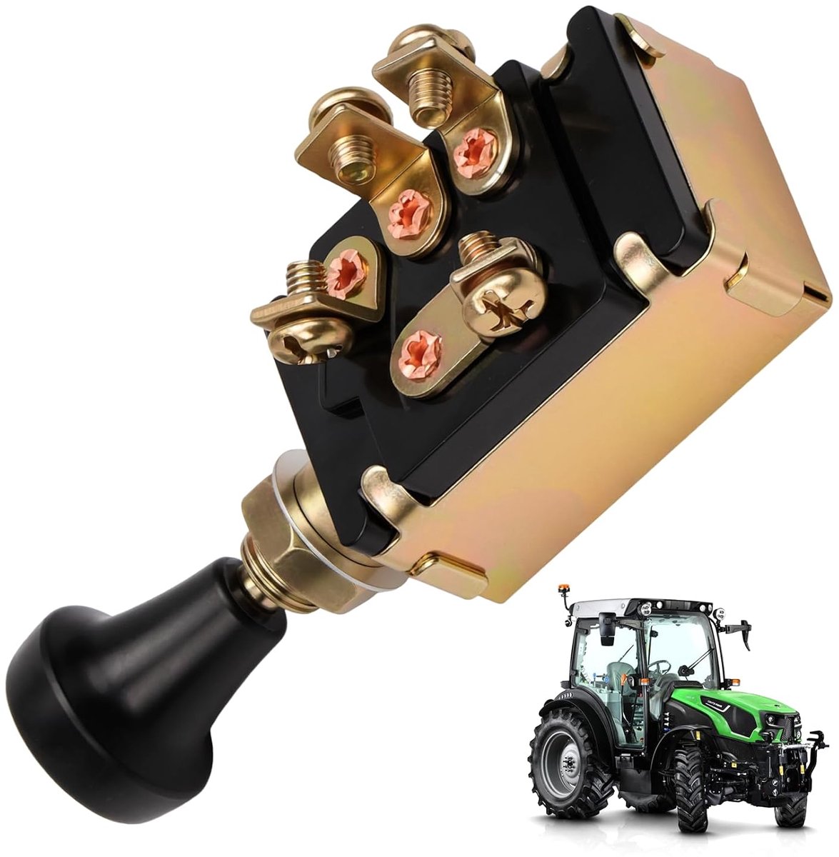 1 x gloeistartschakelaar, 4-polig Deutz 0116392, voorgloeischakelaar, voorgloeischakelaar, voorgloeischakelaar - ShopVlot
