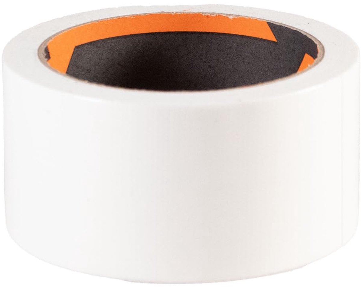 PRENDELUZ White textile tape, 50 mm x 10 m, reinforced fabric, easy to cut, inside and outside, repairs and joints - ShopVlot