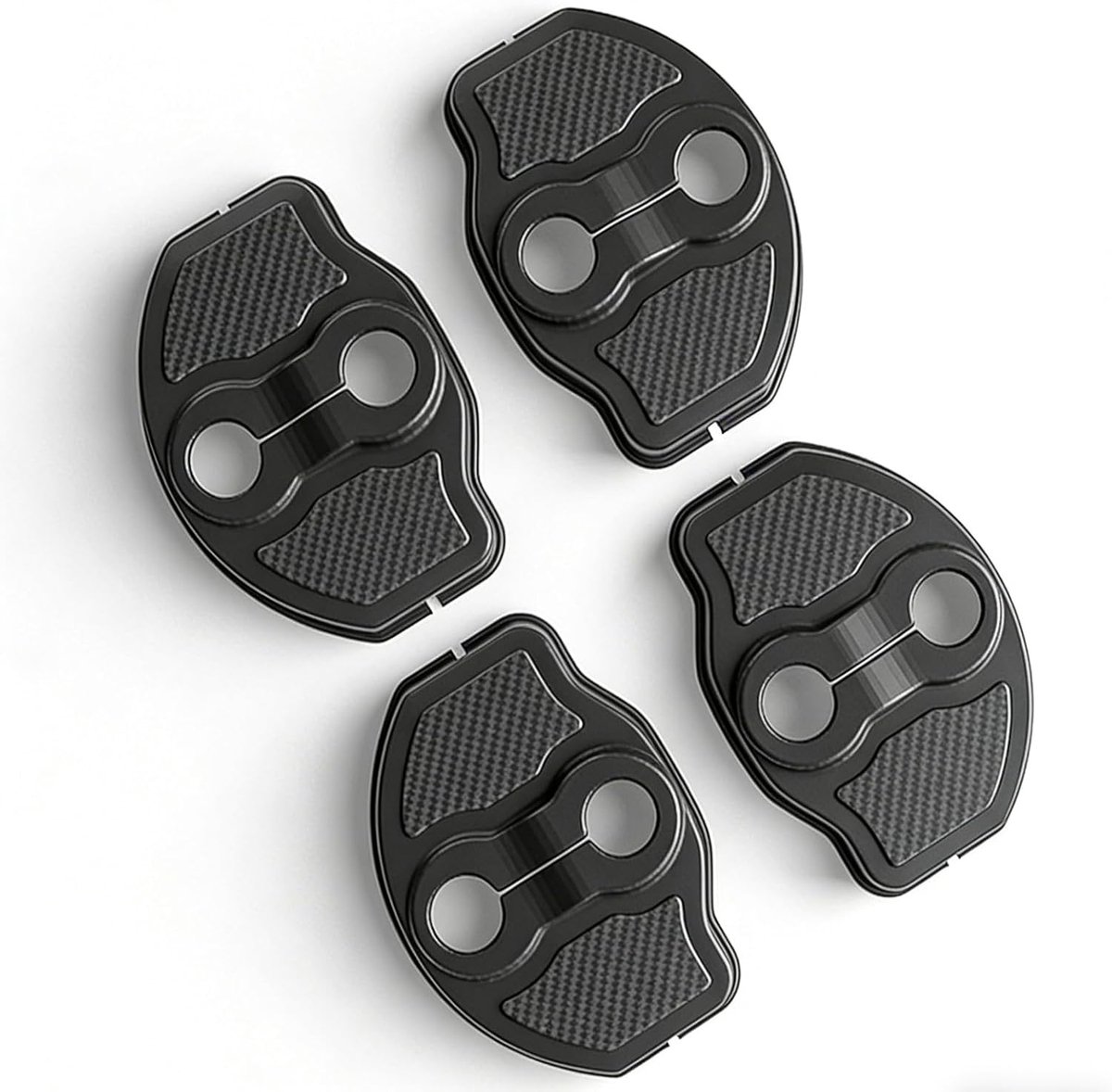 4 stuks TPE deurschokdempers voor Tesla Model Y en Model 3 (2017-2025/2026), deurslotafdekking, deurslot-afdekking - ShopVlot