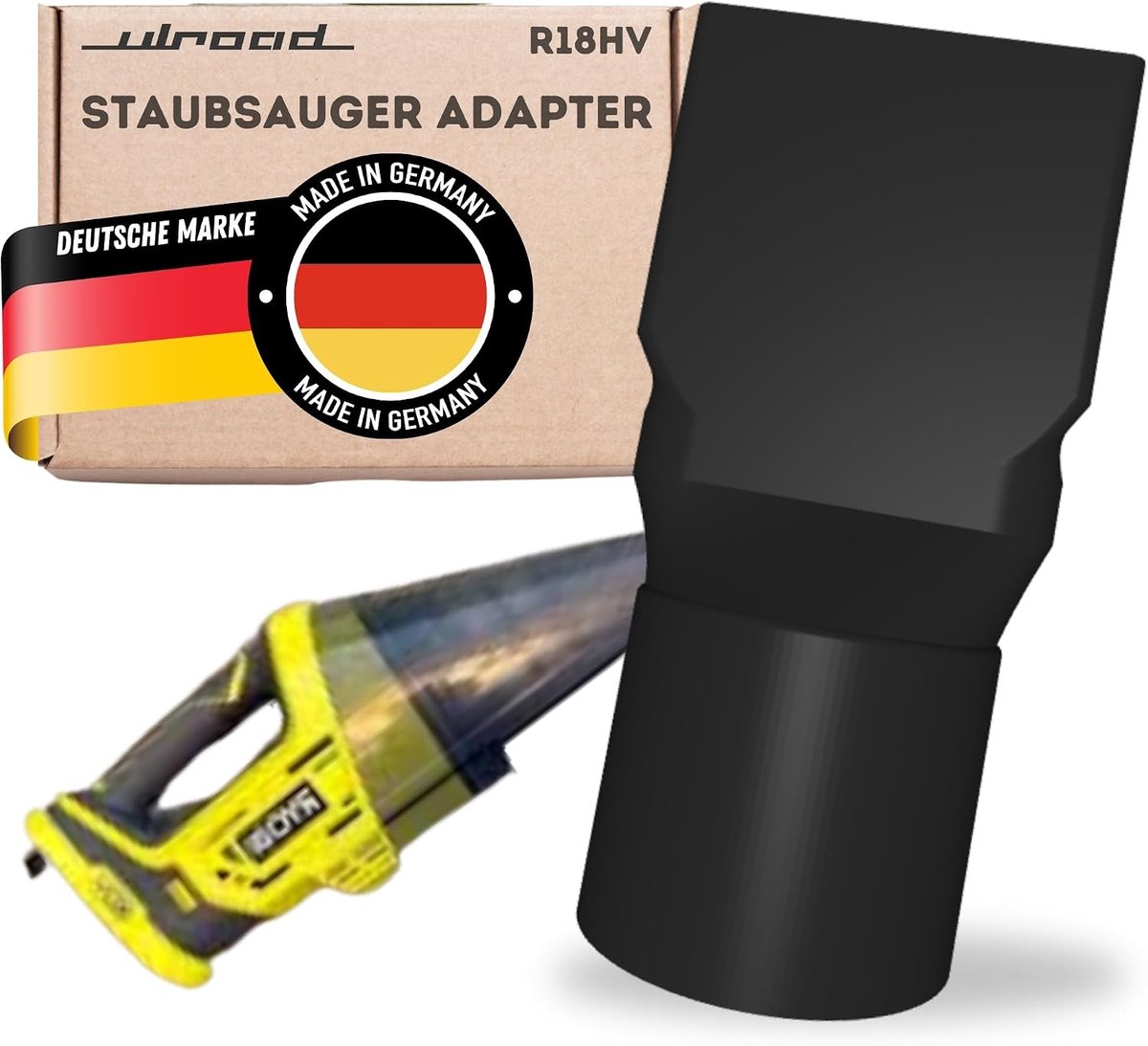 Vacuum Cleaner Adapter Compatible with Ryobi 18 V ONE+ Handheld Vacuum Cleaner I R18HV Vacuum Cleaner on 35 mm NW35 - ShopVlot