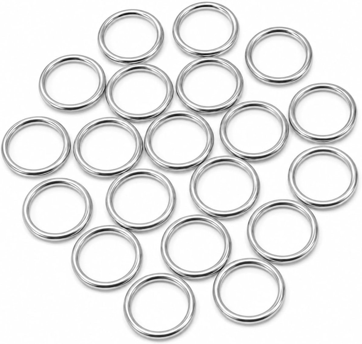 YOGAZEN buigringen roestvrij staal (20 mm) - ShopVlot