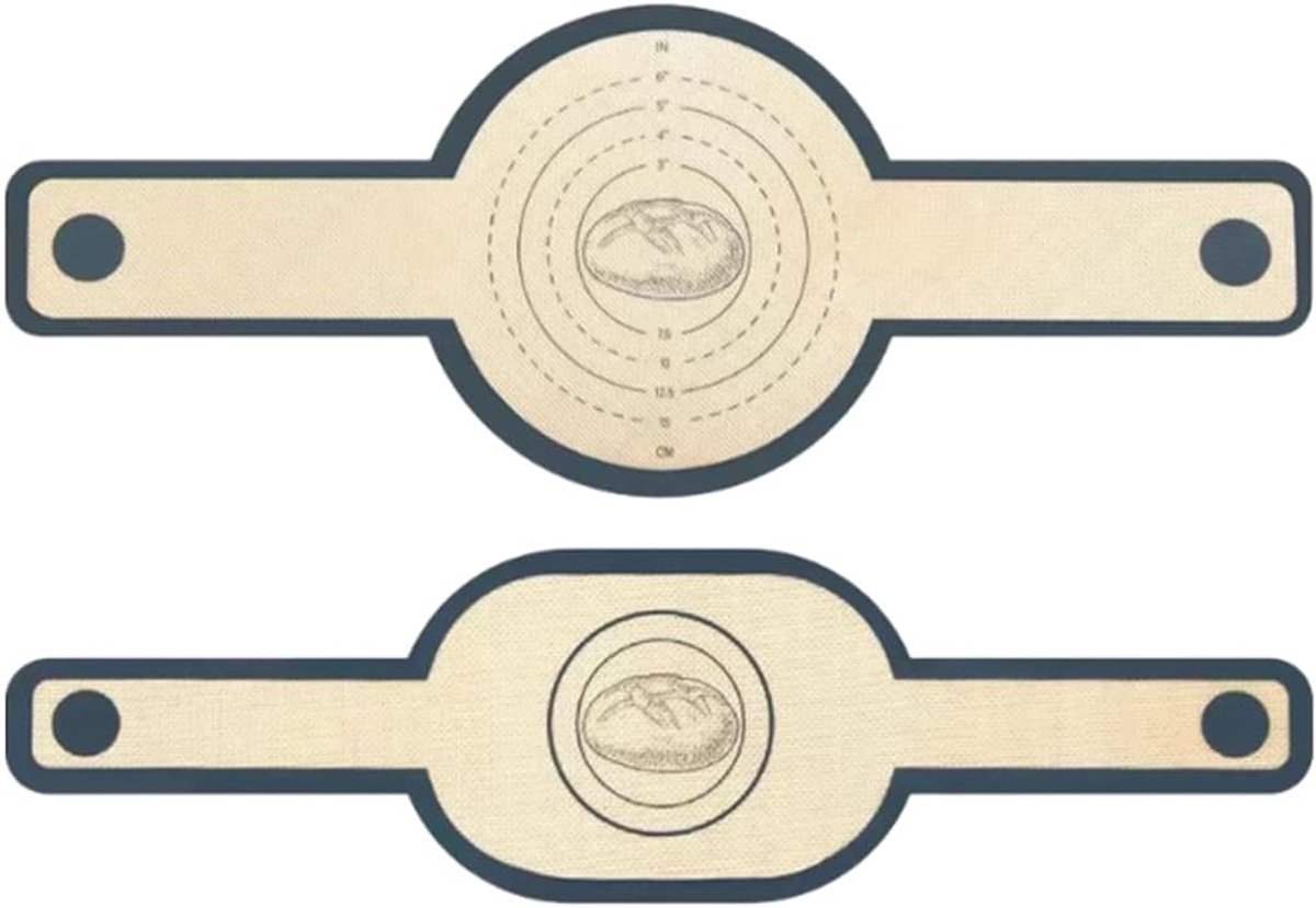 Siliconen bakmat voor Dutch Oven - 2 stuks - multifunctionele herbruikbare bakmat - gemakkelijk te reinigen - ShopVlot