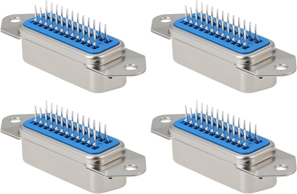 24-pins Centronics vrouwelijke connector - model 37-20240-23 - duurzame constructie - betrouwbare printerverbinding - ShopVlot