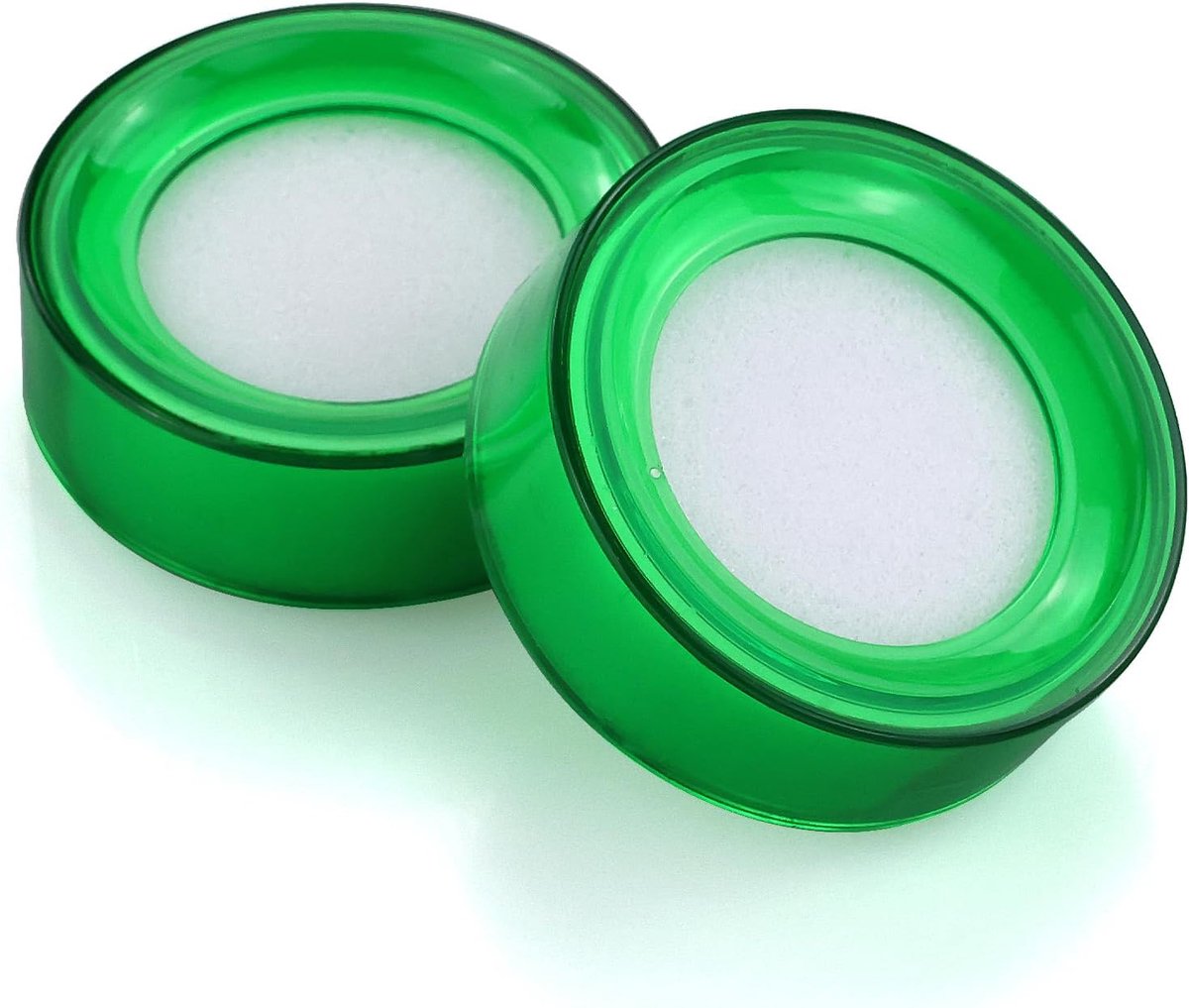 Finger humidifier 2 stuks - groene spons - compact formaat - ideaal voor kassawerk - ShopVlot