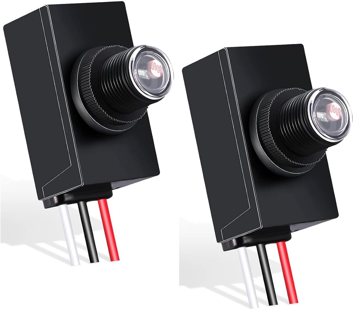 Lichtsensor buitenverlichting 120-277V - Foto-elektrische schakelaar - Weerbestendig - ShopVlot