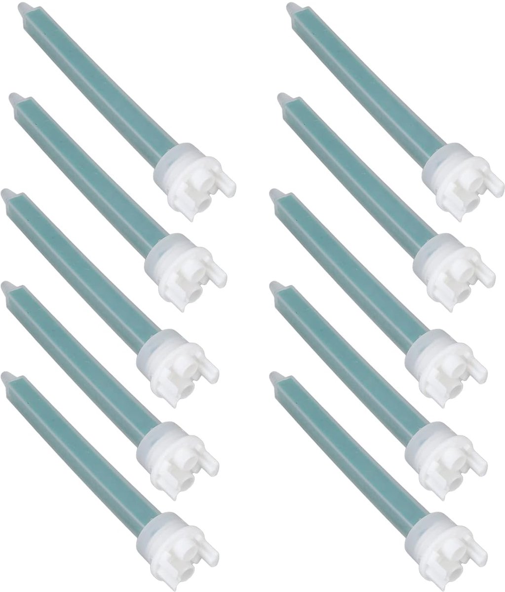 Mengbuis voor hoefreparatielijm 10-pack - gebruiksvriendelijke applicator - dubbele gaten ontwerp - ShopVlot