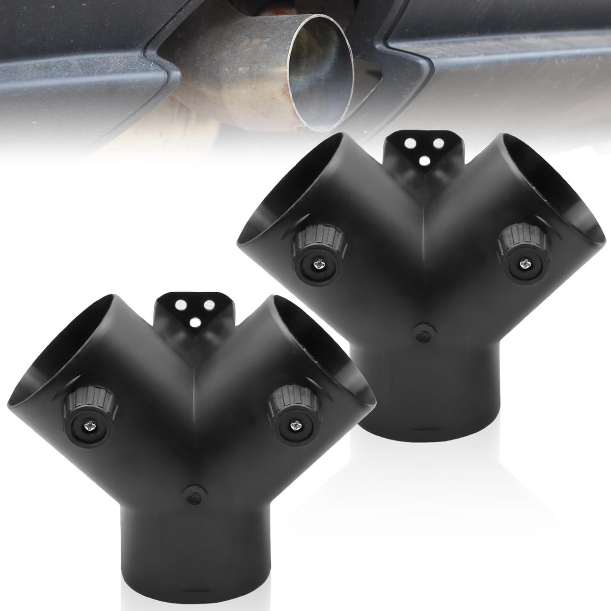 Vloerverwarmer 75 mm - Accessoire Type Y - Drieweg luchtuitlaat - Ideaal voor staande luchtverwarmer - ShopVlot