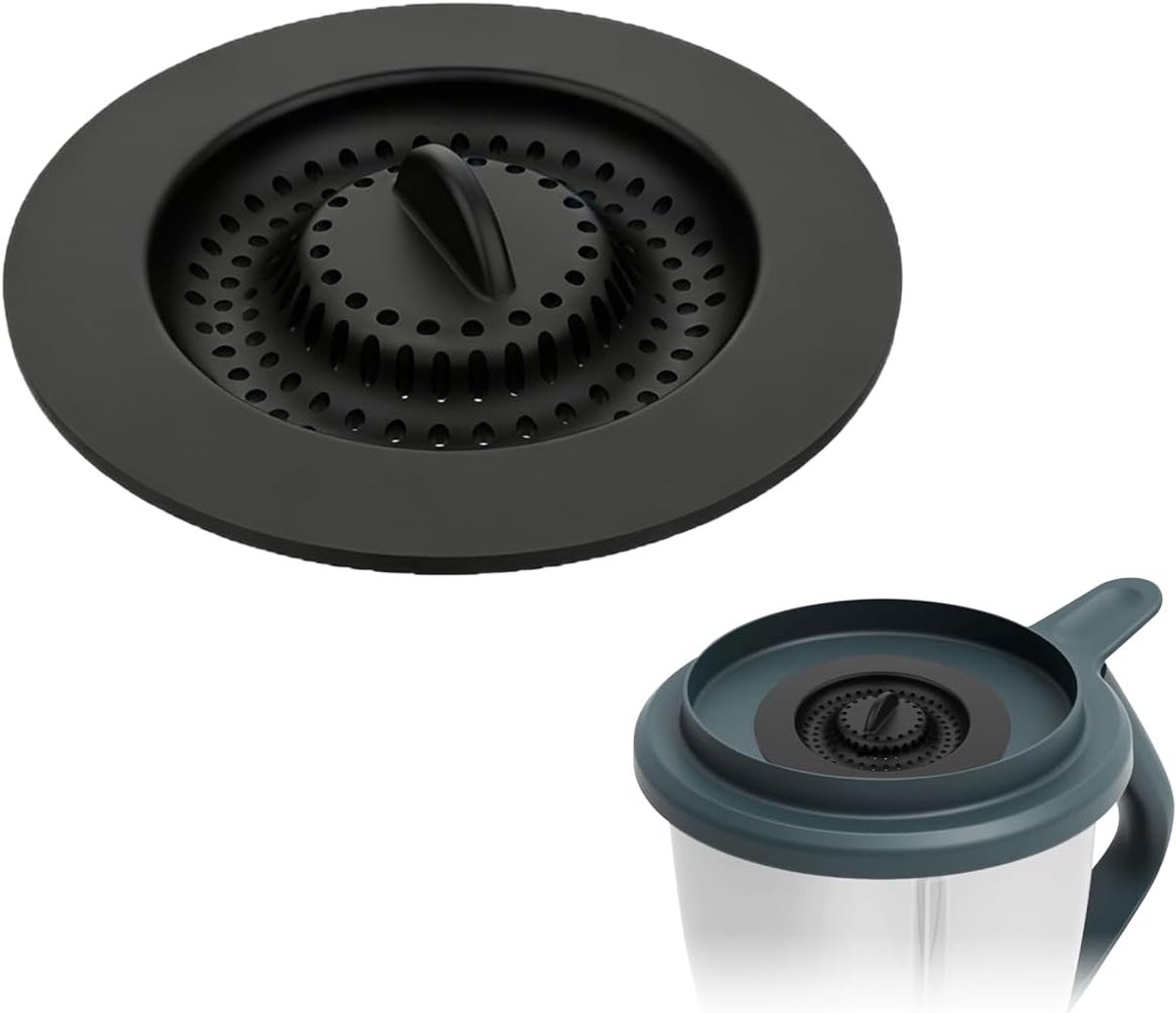 Spatbescherming siliconen - Flexibel deksel - Compatibel met Thermomix en Monsieur Cuisine - Houdt keuken schoon - ShopVlot