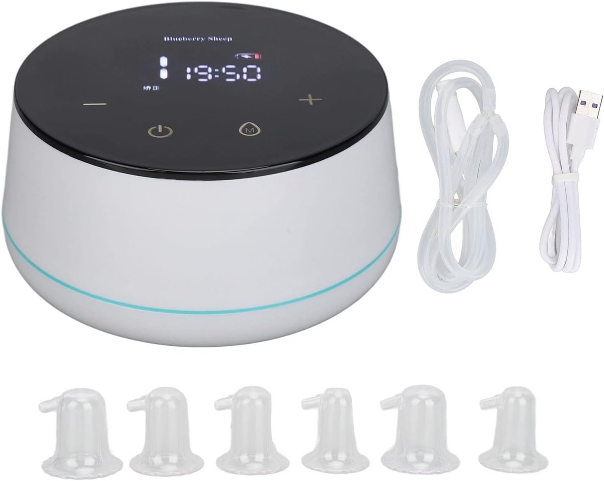 Elektrische tepelcorrector - oplaadbare tepeltrekker - LED-display - veilig en effectief voor vrouwen - ShopVlot