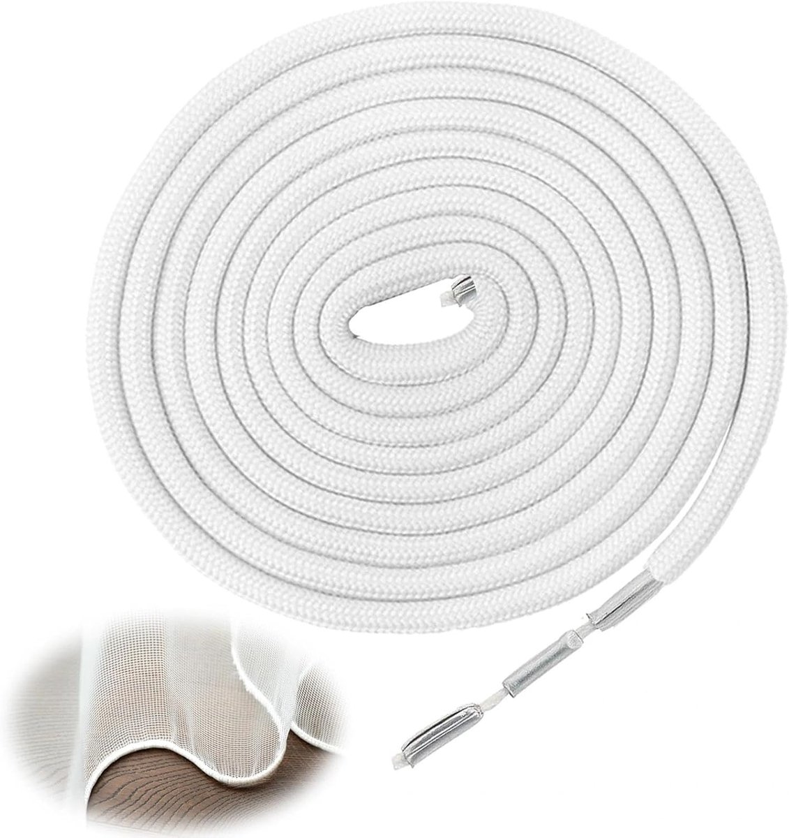 Gordijn loodband 500g - 5 m - zware loodketting - voorkomt wapperen - ShopVlot