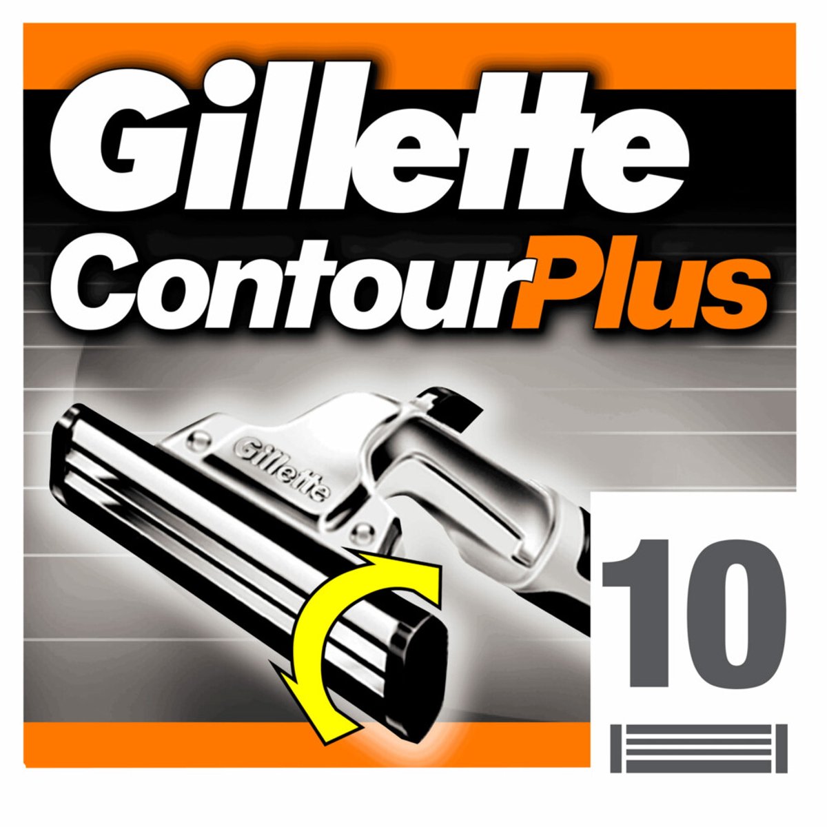 Gillette Contour Plus Scheermesjes 10 stuks