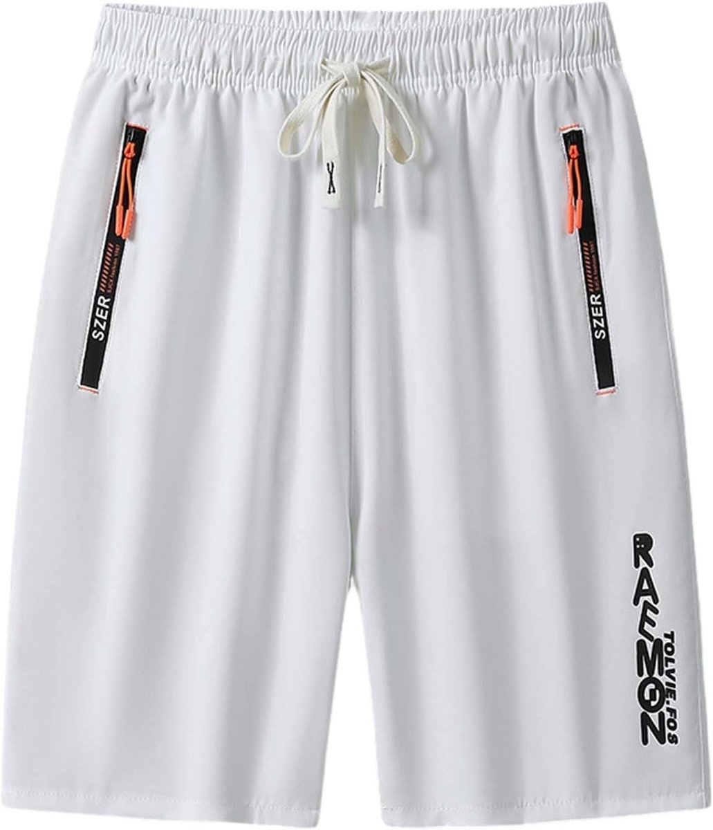 Wandelshorts voor heren - lichte sportshorts - met zakken met ritssluiting - ideaal voor fitness - ShopVlot