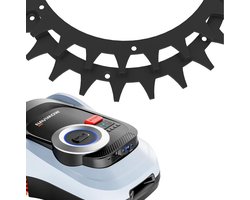 Robotmaaier spikes - zwart gepoedercoat - perfect compatibel met Navimow i series - optimale grip op nat gras - ShopVlot