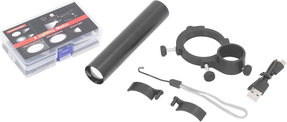 Universeel LED-verlichtingssysteem voor Spuitpistolen met 3 Instelbare Helderheidsniveaus voor Schilderwerkzaamheden aan Auto's en Huishoudelijk Gebruik